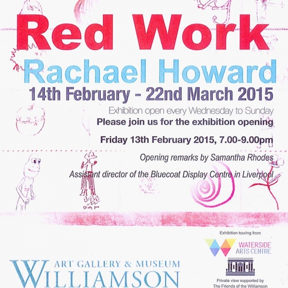 Red Work @ Williamson Art Gallery