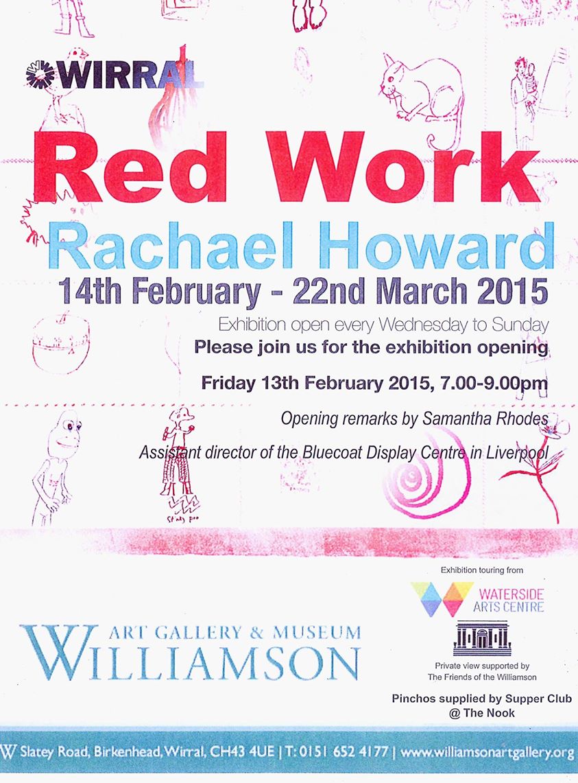 Red Work @ Williamson Art Gallery